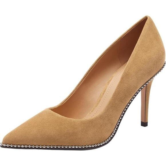 Waverly Suede Pump - Picture 1 of 5